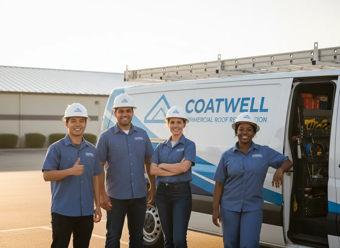 Commercial roof coating company in Drain, OR